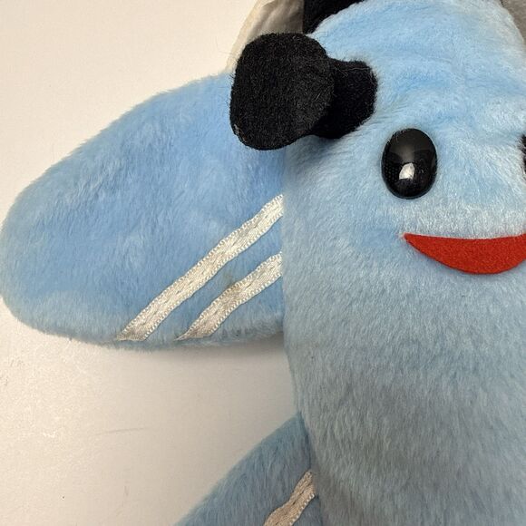 Stuffins Airplane Plush Rudolph The Red Nosed Reindeer Movie 7" CVS 1999 Tags - Picture 6 of 10